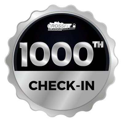 Sticker 1000th Check-In