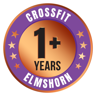 Sticker 1 Jahr CrossFit Elmshorn