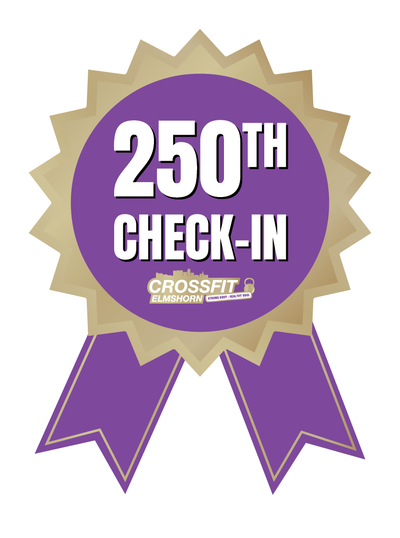 Sticker 250th Check-In