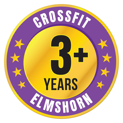Sticker 3 Jahre CrossFit Elmshorn